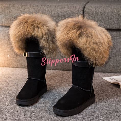 fur boots women clearance